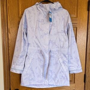 NWT Columbia Here & There Trench II Jacket — Size S — Purple Tint — NWOT